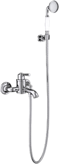 Смеситель для ванны с душем AQUATEK Классик AQ1549CR, хром
