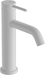 Смеситель для раковины Hansgrohe Tecturis S 110 73310700 матовый белый