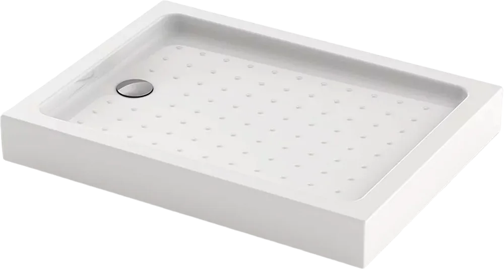 Поддон для душа Veconi Tezeo acrylic TZ-54 100x80, белый Sancos — официальный сайт