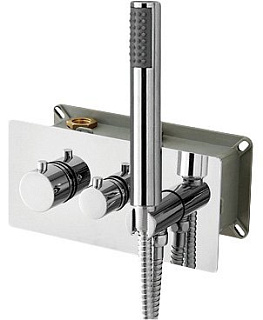 Термостатический смеситель встраиваемый RGW Shower Panels SP-44-01 С ВНУТРЕННЕЙ ЧАСТЬЮ, для душа