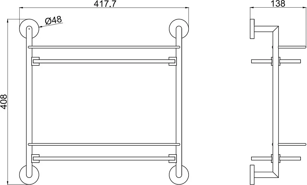 Полка Allen Brau Priority 6.31015-31 черная Sancos — официальный сайт