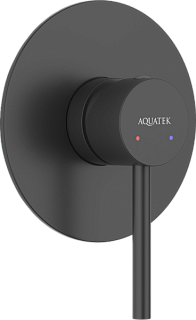 Встраиваемый смеситель AQUATEK Европа AQ1366MB С ВНУТРЕННЕЙ ЧАСТЬЮ, матовый черный