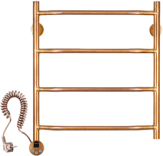 Полотенцесушитель электрический Secado Агата 1 50x50 бронза, L