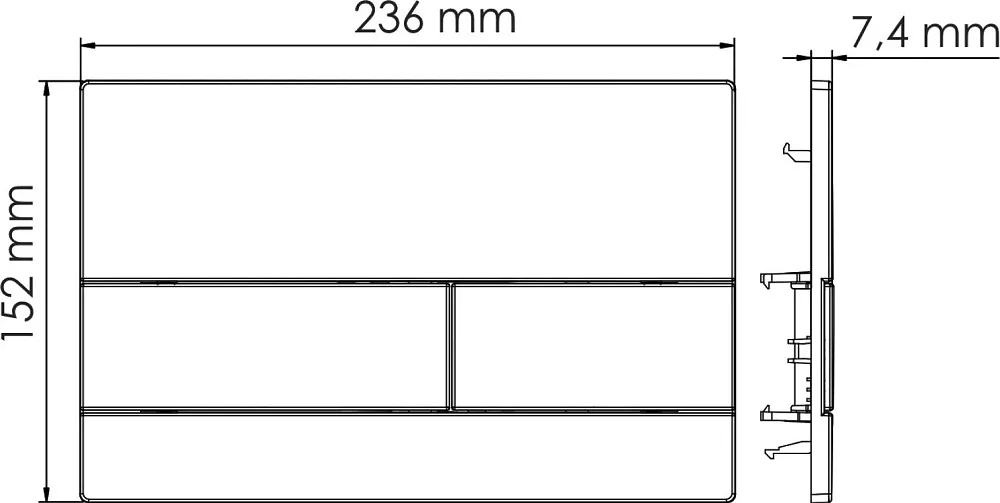 Система инсталляции для унитазов Wasserkraft Abens 20TLT.010.ME.WH.WH04, с кнопкой смыва белой Sancos — официальный сайт