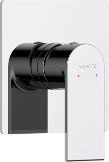 Встраиваемый смеситель AQUATEK Лира AQ1466CR С ВНУТРЕННЕЙ ЧАСТЬЮ, хром