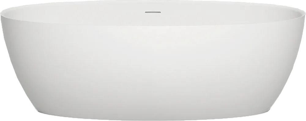 Ванна из искусственного камня Salini Alda S-Sense 170x80 см, отдельностоящая, белая, овальная, со сл Sancos — официальный сайт