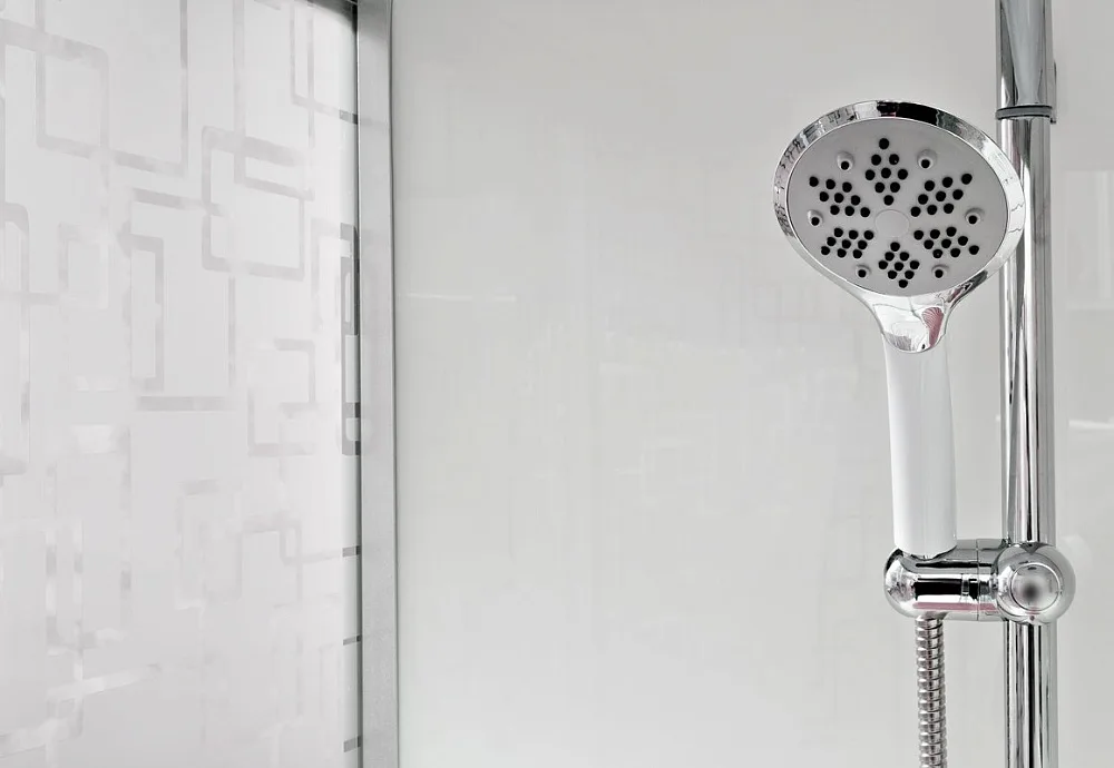 Душевая кабина DTO EM1511L 110х80, LED, профиль хром, стекло матовое с узором Sancos — официальный сайт