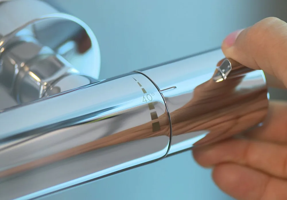 Термостатический смеситель Hansgrohe Ecostat 1001 CL ВМ 13211000 для душа Sancos — официальный сайт