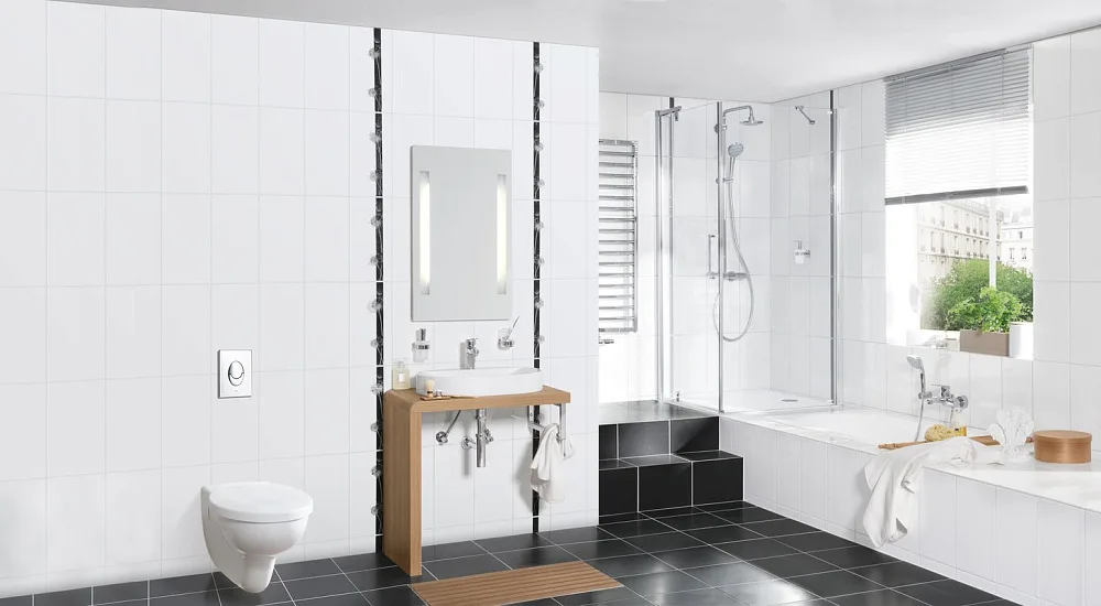 Смывной бачок скрытого монтажа Grohe GD2 38661000 Sancos — официальный сайт