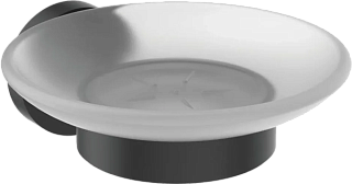 Мыльница Ideal Standard IOM A9122XG матовое стекло, silk black