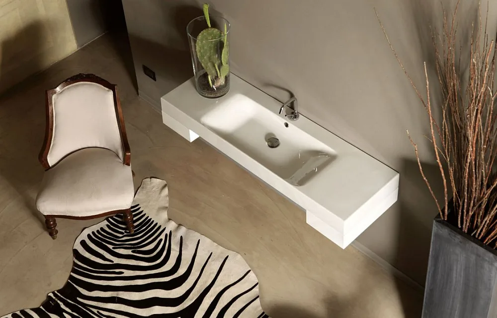 Раковина Kerasan Cento 3535 140 см Sancos — официальный сайт