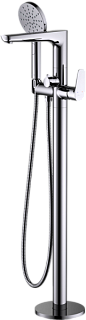 Напольный смеситель для ванны с душем AQUATEK Бетта AQ1145CR, С ВНУТРЕННЕЙ ЧАСТЬЮ, хром