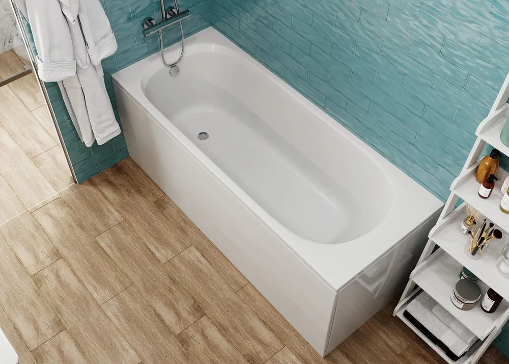 Акриловая ванна Vagnerplast Kasandra 150x70 см, пристенная, ультрабелая Sancos — официальный сайт