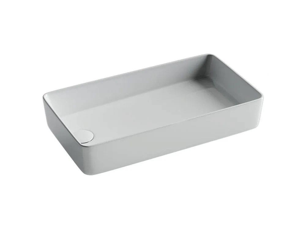 Накладная раковина Ceramicanova Element CN5048 белая глянцевая Sancos — официальный сайт