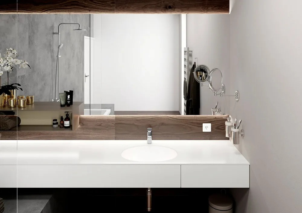 Смеситель для раковины Hansgrohe Vernis Blend 71551000 хром Sancos — официальный сайт
