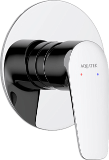 Встраиваемый смеситель AQUATEK Бетта AQ1166CR С ВНУТРЕННЕЙ ЧАСТЬЮ, хром