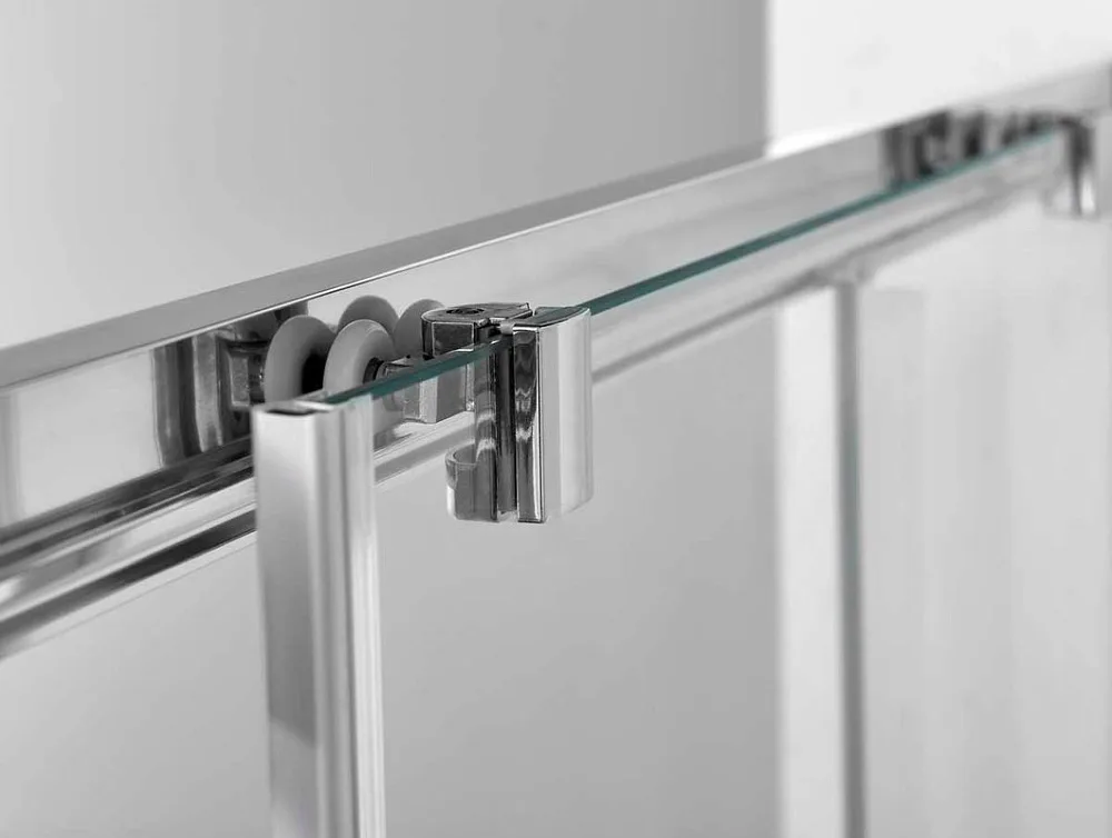 Душевая дверь в нишу Vincea Alpha VDS-3AL110CL 110 см, стекло прозрачное, хром Sancos — официальный сайт
