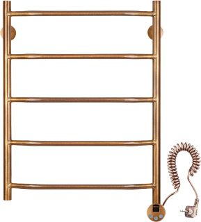 Полотенцесушитель электрический Secado Агата 1 50x70 бронза, R