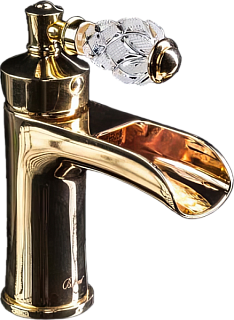 Смеситель для раковины Boheme Vogue Crystal 211-CRST