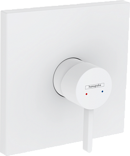 Встраиваемый смеситель Hansgrohe Finoris 76615700, матовый белый