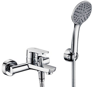 Смеситель для ванны с душем Wasserkraft Dill 6101