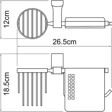 Держатель туалетной бумаги Wasserkraft Leine White K-5059White с держателем освежителя воздуха Sancos — официальный сайт