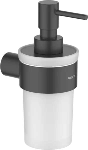 Дозатор AQUATEK Лира AQ4405MB матовый черный Sancos — Оригинал