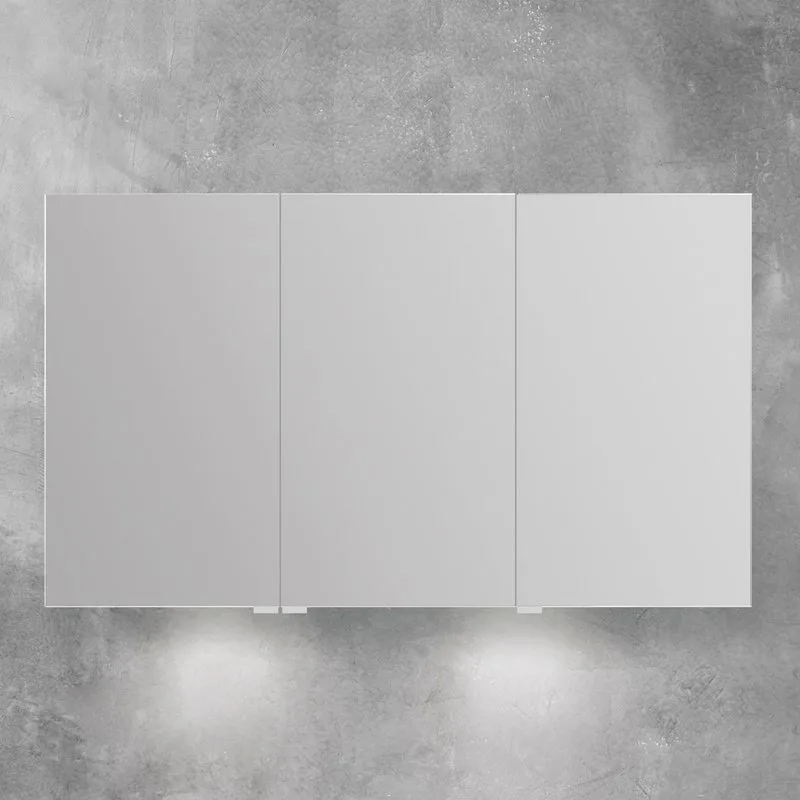 Зеркало-шкаф BelBagno SPC-3A-DL-BL-1200 Sancos — официальный сайт