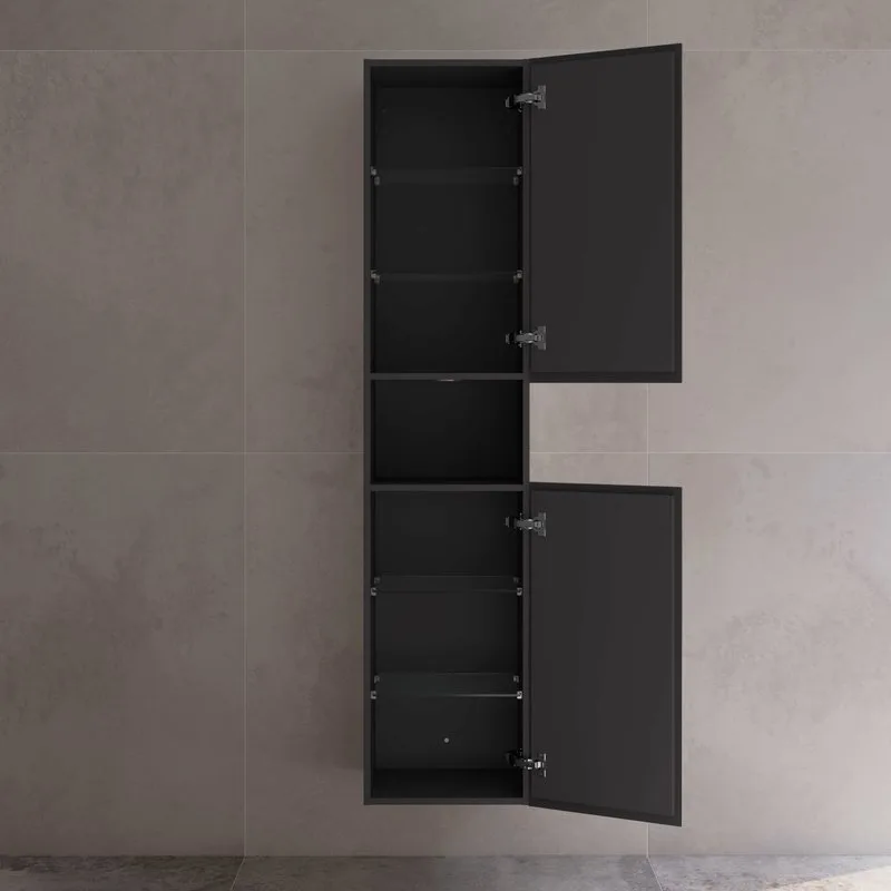 Шкаф-пенал для ванной Keuco Stageline 32831 R, вулканит, с подсветкой Sancos — официальный сайт