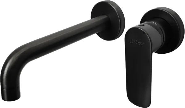 Смеситель для раковины Paini Nove 09PZ208 С ВНУТРЕННЕЙ ЧАСТЬЮ, черный матовый Sancos — Оригинал