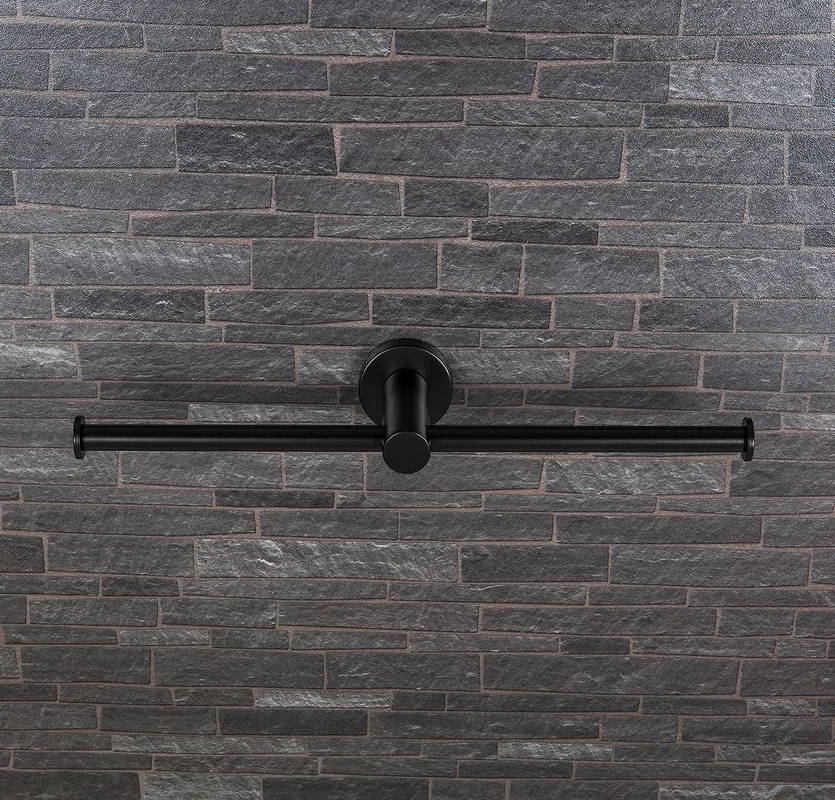 Держатель туалетной бумаги Colombo Design Plus W4990.NM двойной, черный матовый Sancos — официальный сайт