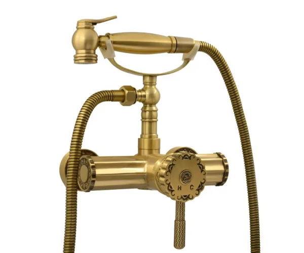 Гигиенический душ Bronze de Luxe Windsor 10135 со смесителем, бронза Sancos — Оригинал