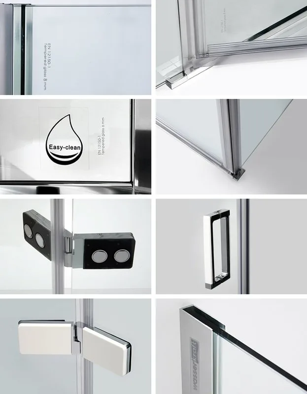 Душевой уголок Wasserkraft Aller White 10H07LW 120x90 см Sancos — официальный сайт