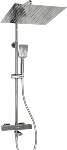 Душевая стойка Wasserkraft Aller A199.119.126.087.CH Thermo, с термостатом, хром Sancos — Оригинал