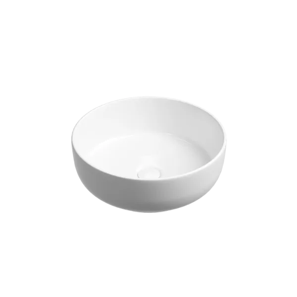 Накладная раковина Ceramicanova Taycan CN12003 37х37 глянцевая белая Sancos — Оригинал