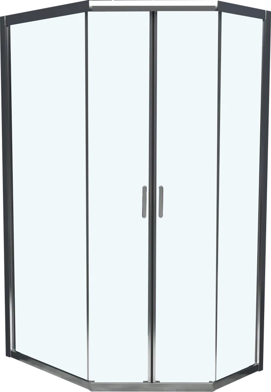 Душевой уголок BelBagno Uno 195 PH 2 100/80  C Cr стекло прозрачное Sancos — официальный сайт
