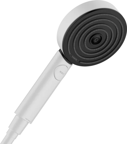 Душевая лейка Hansgrohe Pulsify Select 105 3jet 24111700 EcoSmart, матовый белый Sancos — Оригинал