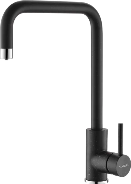 Смеситель для кухни Alveus Dual 1139812 черный Sancos — Оригинал