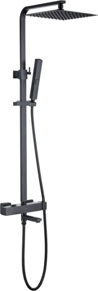 Душевая стойка Allen Brau Infinity 5.21029-31, черный матовый Sancos — Оригинал