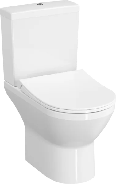 Унитаз-компакт напольный VitrA Integra Round Open-Back 9833B003-7206 Sancos — Оригинал