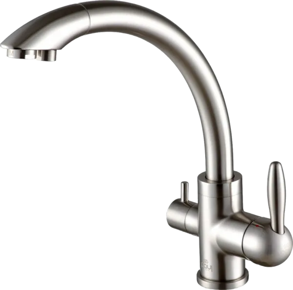 Смеситель для кухни Paulmark Essen Es213001-NI никель Sancos — Оригинал