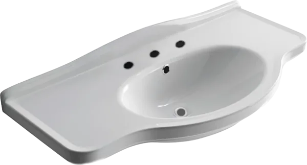 Раковина Galassia Ethos 8435 110 см, 3 отверстия Sancos — Оригинал