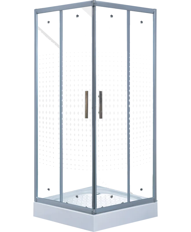 Душевой уголок Timo Viva Lux TL-9002 Romb Glass с поддоном Sancos — официальный сайт