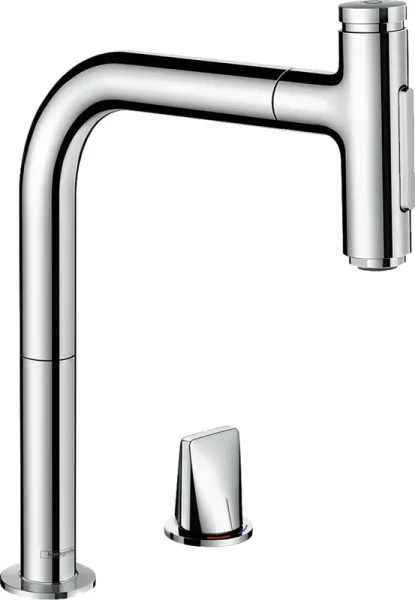 Смеситель для кухни Hansgrohe Metris Select M71 Metris Select M71 73819000 хром Sancos — Оригинал
