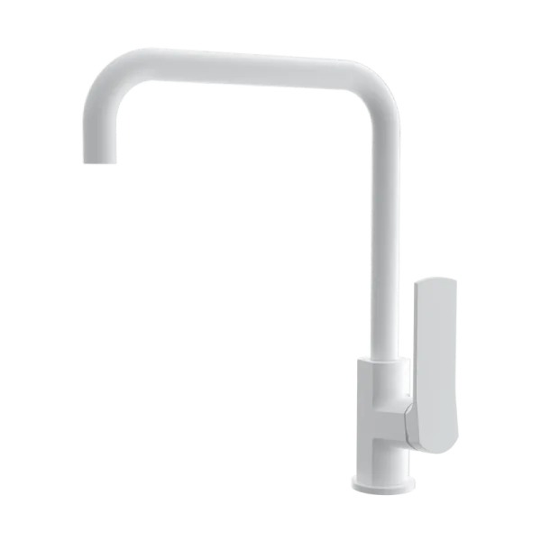 Смеситель для кухни Wonzon & Woghand WW-L1006-MW матовый белый Sancos — Оригинал