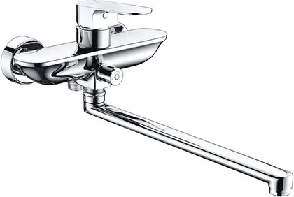 Смеситель с длинным изливом для ванны Wasserkraft Dinkel 5802L Sancos — Оригинал