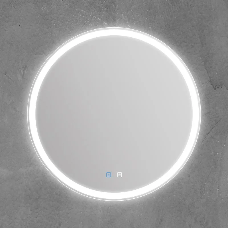 Зеркало круглое BelBagno SPC-RNG-700-LED-TCH-SND с голосовым управлением и подогревом Sancos — официальный сайт