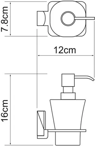 Дозатор Wasserkraft Exter K-5299 Sancos — официальный сайт