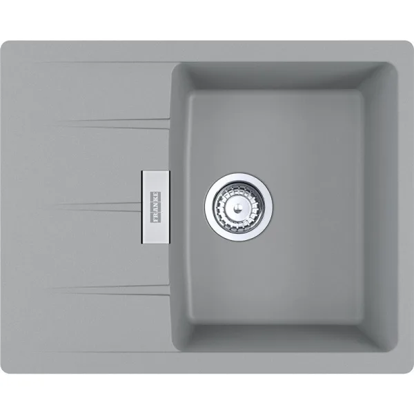 Мойка кухонная Franke Maris Centro CNG 611/211-62 каменно-серая Sancos — Оригинал