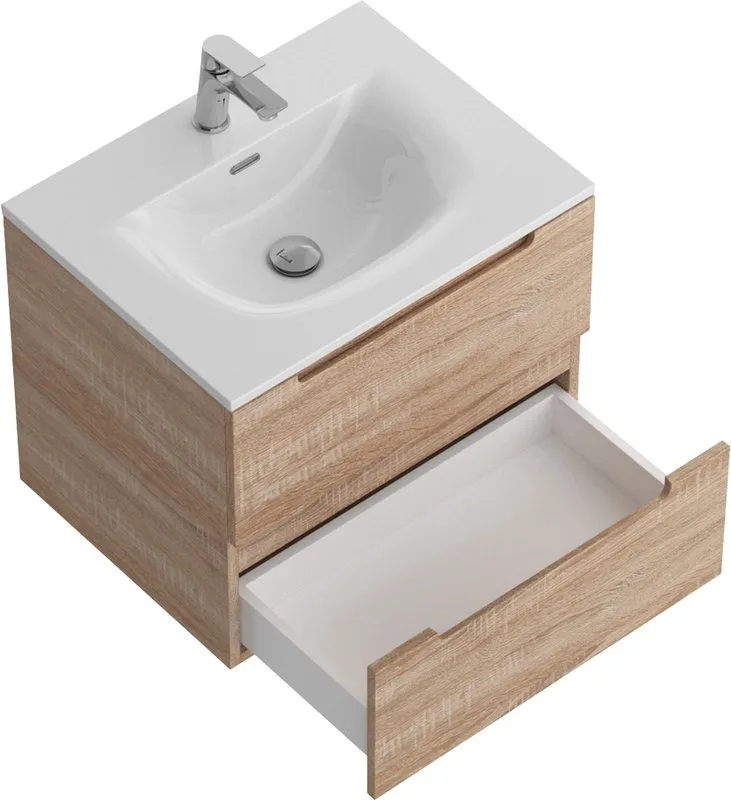 Тумба под раковину без столешницы BelBagno Etna 60 rovere bianco Sancos — официальный сайт